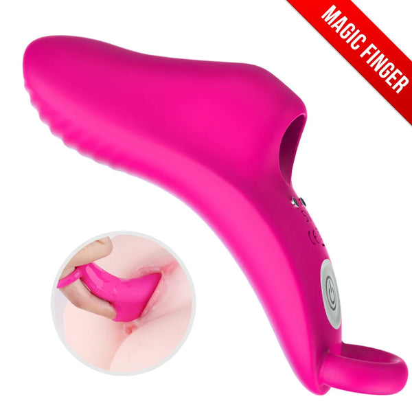 Waterproof Finger Vibrator for G-Spot and Clit - Rock Candy