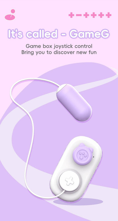 Game G - palm - sized remote - controlled vibrating adult toy - Rock Candy