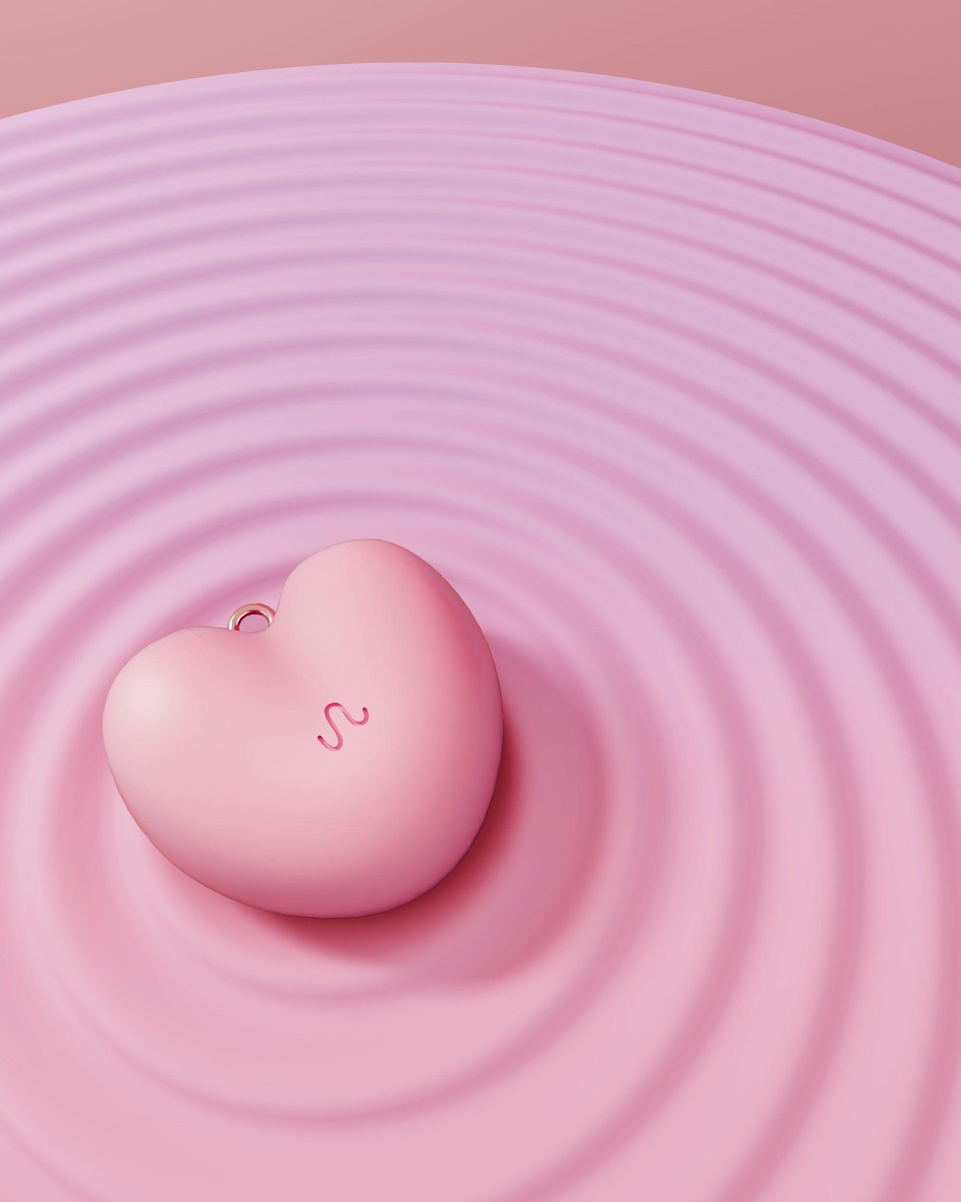 Love - heart - shaped pendant bullet vibrator - Rock Candy