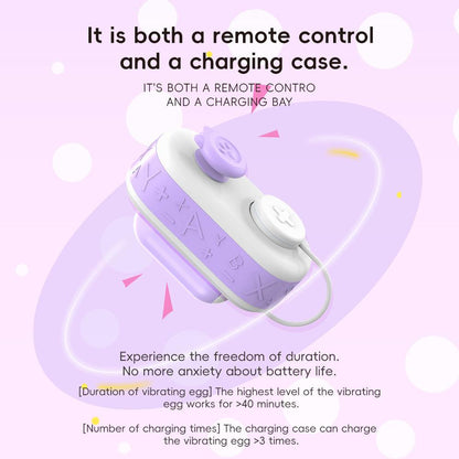 Game G - palm - sized remote - controlled vibrating adult toy - Rock Candy
