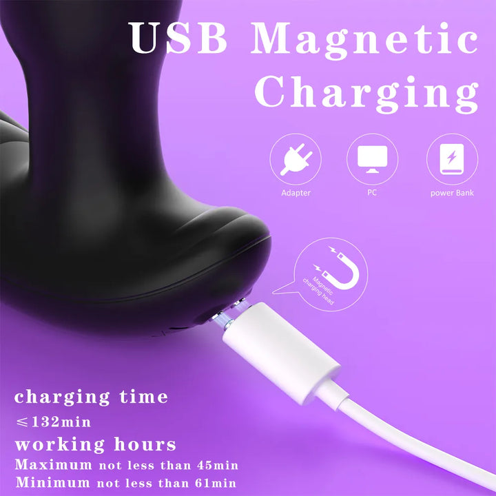 Vibrating Anal Plug For Men - Rock Candy