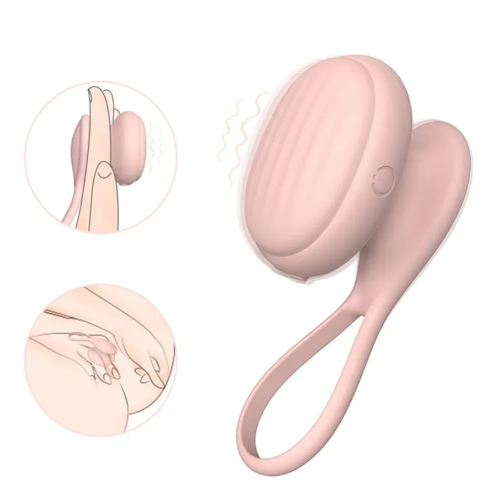 Soft Silicone Finger Vibrator for Intimate Pleasure - Rock Candy