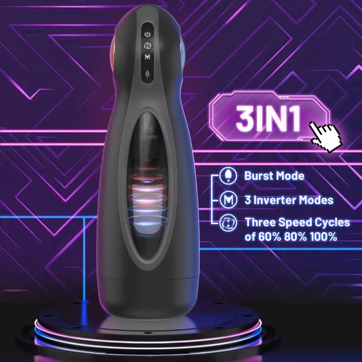 CyberCore ThrustMaster Automatic Male Masturbator Cup - Rock Candy