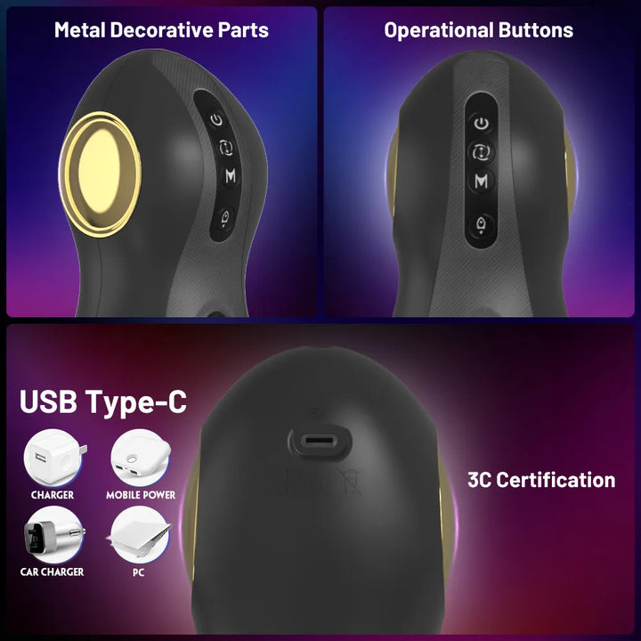 CyberCore ThrustMaster Automatic Male Masturbator Cup - Rock Candy
