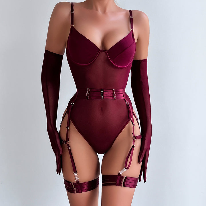 Ignite the Passion with this Irresistibly Sexy Sheer Lingerie Set - Rock Candy