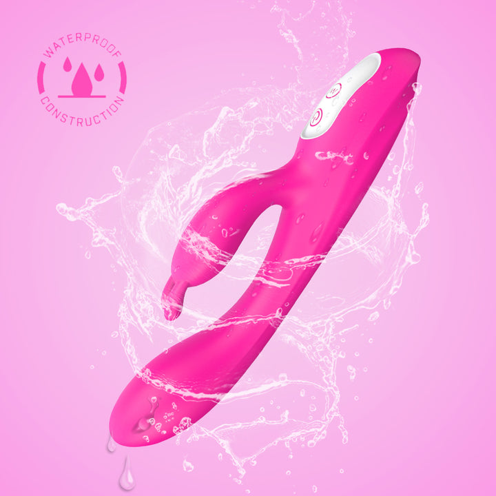 Heated Rabbit Vibrator for G-Spot Clitoris - Rock Candy
