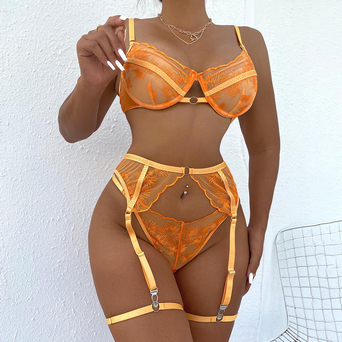 Sunset Bliss Leg Harness Lingerie - Rock Candy