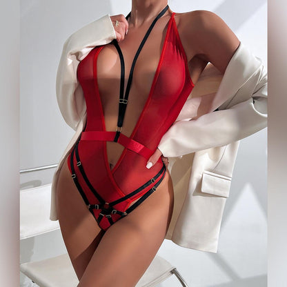Scarlet Temptation Bondage Lingerie - Rock Candy