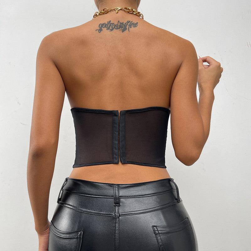 Midnight Rose Bustier - Rock Candy
