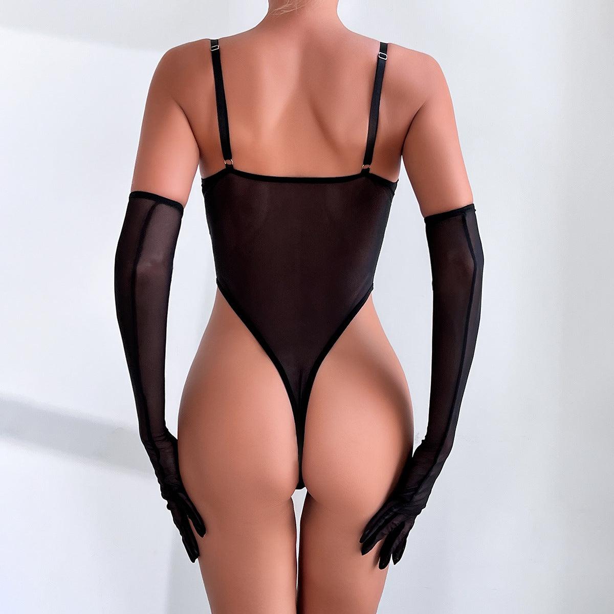 Ethereal Glove Set Lingerie - Rock Candy