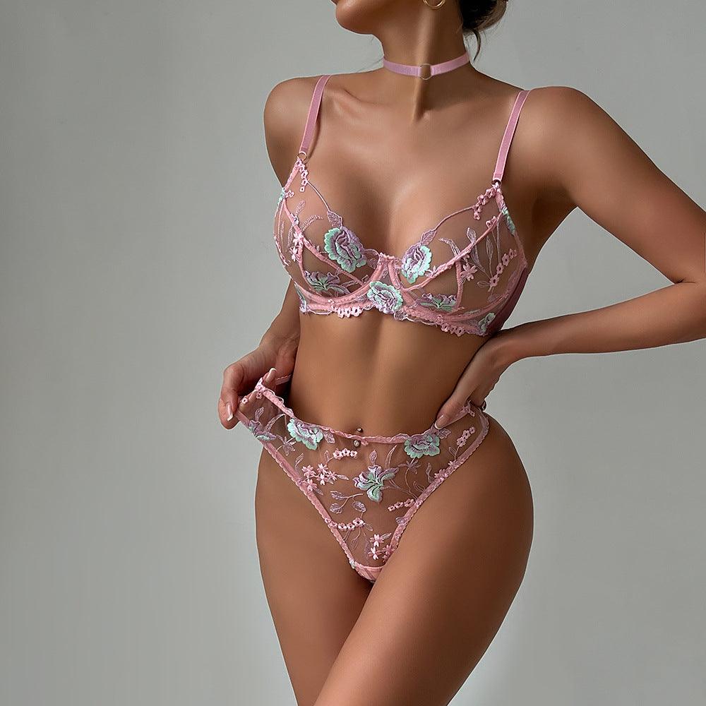 Blossom Dream Bra and Panty Set - Rock Candy