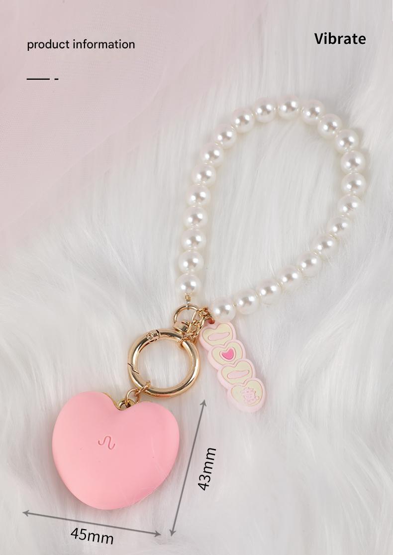 Love - heart - shaped pendant bullet vibrator - Rock Candy